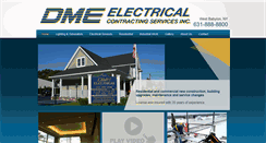 Desktop Screenshot of dmeelectrical.com